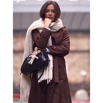 Kabelka Sinsay - Řasená kabelka přes rameno z imitace kůže - černá - 214GK-99X - 214GK-99X-ONE