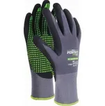 Stalco Rukavice nylonové NITRILE FLEX DOTS, PERFECT, vel. 11