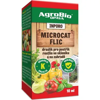Fungicid AgroBio OPAVA Postřik na zavíječe zimostrázové, pilatky, molice a další hmyz INPORO Microcat Flic – 10 ml