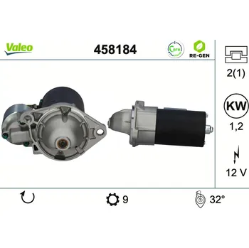 Startér Startér VALEO 458184
