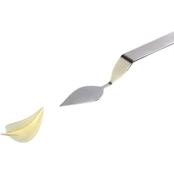 PAVONI Špachtle nerez FLYCHOC na listy z čokolády S - 4,2 x 2,2 cm