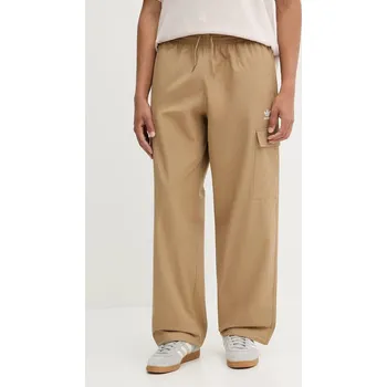 Bavlněné kalhoty adidas Originals Essentials JX3912 zelená 19X, vel. L