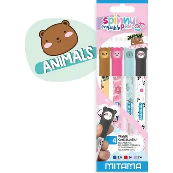MITAMA Pero SPINNY gumovací Animal 4ks