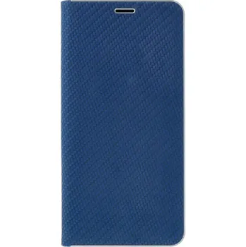 Pouzdro na mobilní telefon Pouzdro Samsung A17 Luna Carbon Book knížkové modré (kryt neboli obal na Samsung A17)