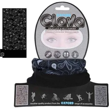 Kukla Oxford Clava Paisley kukla s fleecovým nákrčníkem