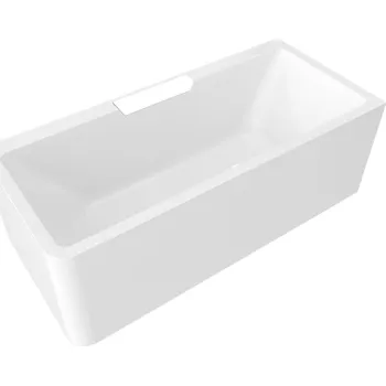 Vana Polysan CASCATA R MONOLITH obdélníková vana 180x80x60cm, kaskáda bílá - 73836MR.101