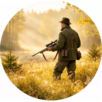 Jedlá dekorace na dort Obrázek Jedlý papír na dort Myslivec