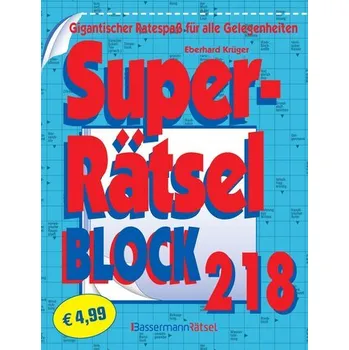 Superrätselblock 218 - Krüger, Eberhard