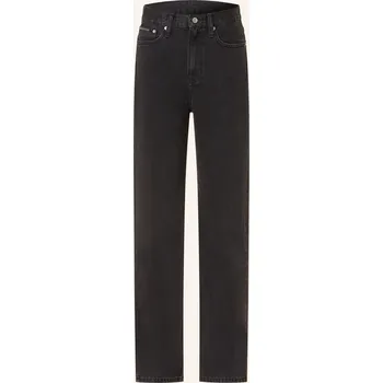 Dámské džíny Calvin Klein Jeans Dámské Straight Džíny, 1by denim black, 38