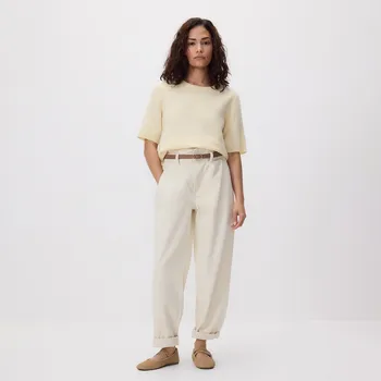 Dámské džíny Reserved - Džíny paperbag - béžová - 148IL-08J - 148IL-08J-42