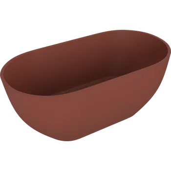 Vana Polysan REDUTA volně stojící vana litý mramor 171x81x58cm, hnědá mat - 71842.71