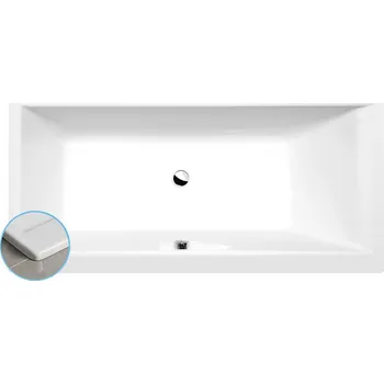 Vana Polysan CLEO SLIM obdélníková vana 150x75x48cm, bílá - 27611S