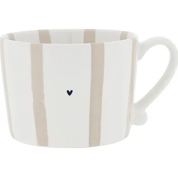 Bastion Collections Hrnek Large STRIPES Natural in BT, 300ml b320196