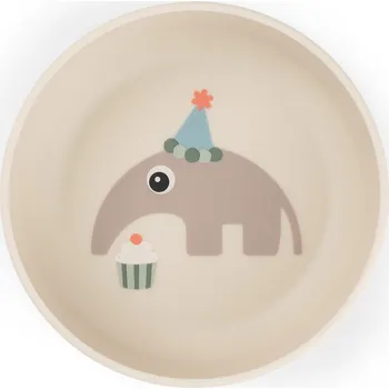 dětská miska DONE BY DEER Foodie miska Celebration - písková