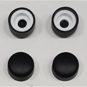 GELCO CURE BLACK set (4 ks) krytek šroubů, černá mat CB03