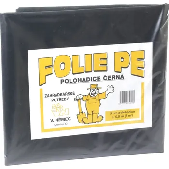 Mulčovací textilie Folie černá 5 bm polohadice 0,8x5 m
