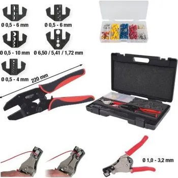 Krimpovací kleště Krimpovací kleště - set KS TOOLS 115.1400
