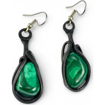 Náušnice Filipová MALACHIT - náušnice