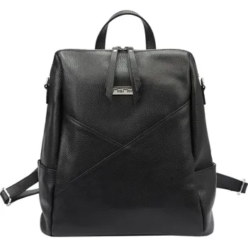 Městský batoh Dámský kožený batoh MiaMore černý (KZ2248092) 12l