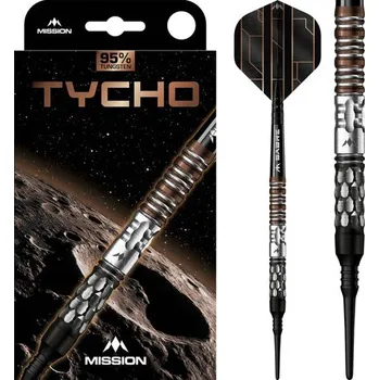 Šipky Mission Tycho Black/Bronze PVD 95% 20g soft