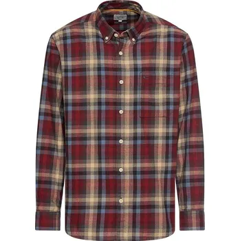 Oblečení a móda Košile Camel Active Rot/ Blau/ Beige 5091010 3XL