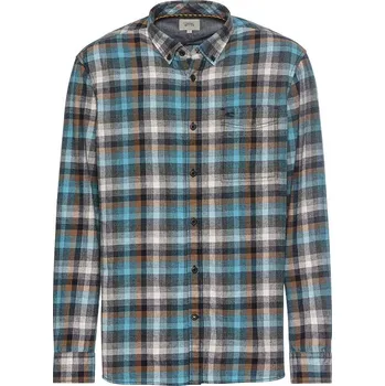 Pánská košile Košile Camel Active Blau/ Grün 8541399 XL