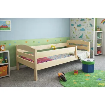 Dětská postel MB Dětská postel Beata z masivu borovice 70x160 cm Barva: Bílá