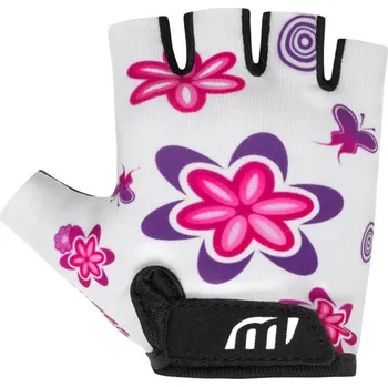 Cyklistické rukavice Wista dětské rukavice bílá vel. 3-4