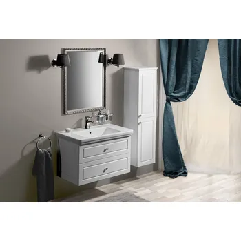 Nábytek Sapho Koupelnový set VIOLETA 90, bílá mat - KSET-044