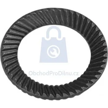 Matice Podložka SCHNORR, forma S, bez úpravy 6,4 - hobby balení, balení 1 ks