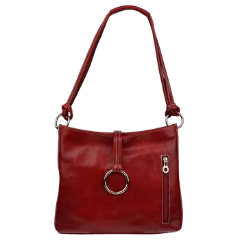 Kabelka NovaKabelka.cz Kožená italská kabelka Veroncia Rossa