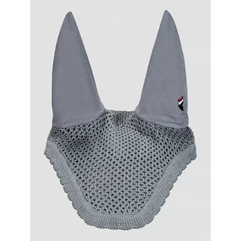 Koňská maska proti hmyzu Čabraka Equiline Kim šedá