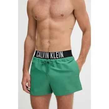 Plavkové šortky Calvin Klein LV00N61094 zelená 77X, vel. XL