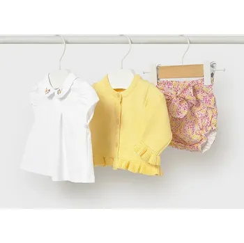 Kojenecká sada Mayoral Newborn 1287.2D.Newborn.PPY2 žlutá 11X, vel. 80