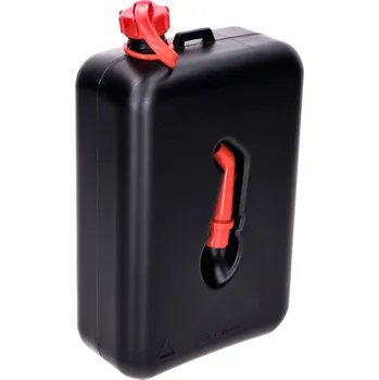 Nářadí na motocykly Kanystr na benzín Hünersdorff 2 l černý z plastu s integrovanou nálevkou 53496