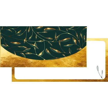 Kancelářské potřeby Obálka dárková na peníze 23 x 11cm - motiv listů