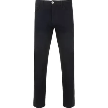 Pánské džíny Pánské velké džíny se strečem Kam Alba černé (44R)