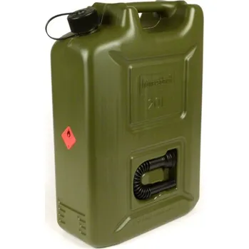 Nářadí na motocykly Kanystr na benzín 20 l Hünersdorff Profi, olivový 53494
