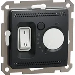 Sedna D/E Prostorový termostat 16A, Antracit SCHNEIDER SDD114506