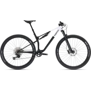 Horské kolo Superior XF 9.2 RC / Matte Carbon / White 2024 Průměr kol: 29", Výška rámu: (17,5" = 44 cm), Velikost rámu: M