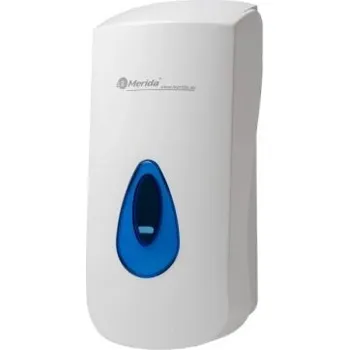 Dávkovač mýdla Merida TOP dávkovač tekutého mýdla 800 ml, nástěnný, bílá