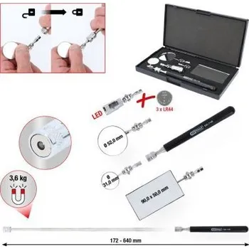 Autodílna Dílenské zrcátko sada KS TOOLS 550.1145