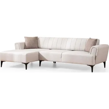 Sedací souprava Rohová sedací souprava Hamlet 270 cm ecru levá