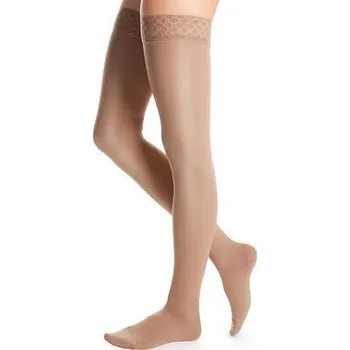 Dámské stahovací prádlo MAXIS BRILLANT - stehenní punčochy s krajkou, se špicí (II. KT) vel. 8 K