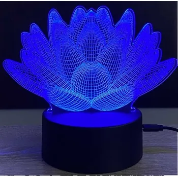 Lampička HOME OUTLET 3D stolní lampa DD-147