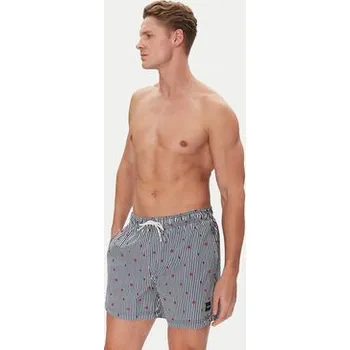 Pánské plavky Jack & Jones Plavecké šortky Maui 12272933 Tmavomodrá Regular Fit L