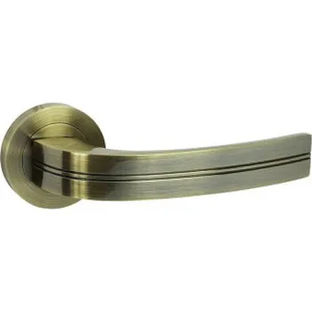 Dveřní kování VPD Klika Dekan-R Bronz grafit