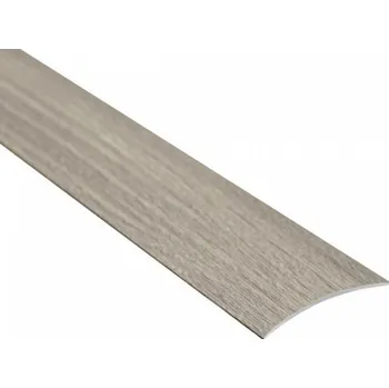 Vánoční dekorace VPD Přechodová lišta 30 mm - oblý Dub šedý H61 270cm samolepící