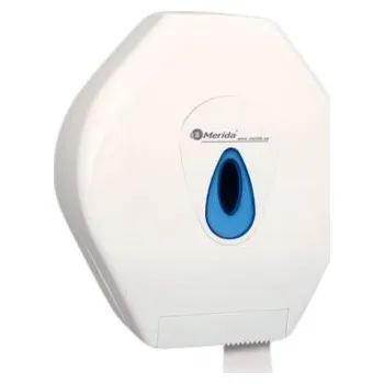 Dávkovač mýdla Merida TOP MAXI zásobník na toaletní papír, se zámkem, nástěnný, bílá