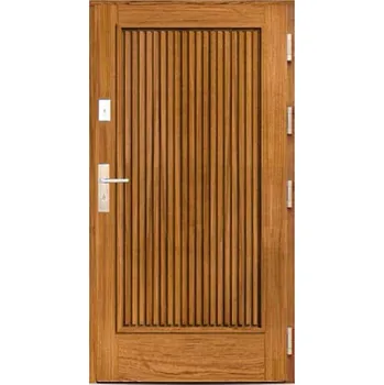 Vchodové dveře ArchoD Venkovní vchodové dřevěné dveře Masivní D-58